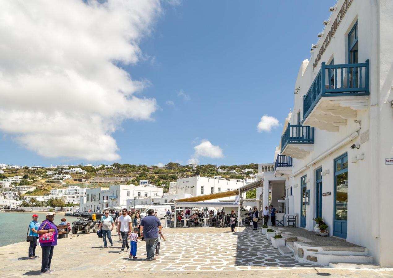 White Memories, Seafront Luxury Apartment Mykonos Mykonos Town Eksteriør billede